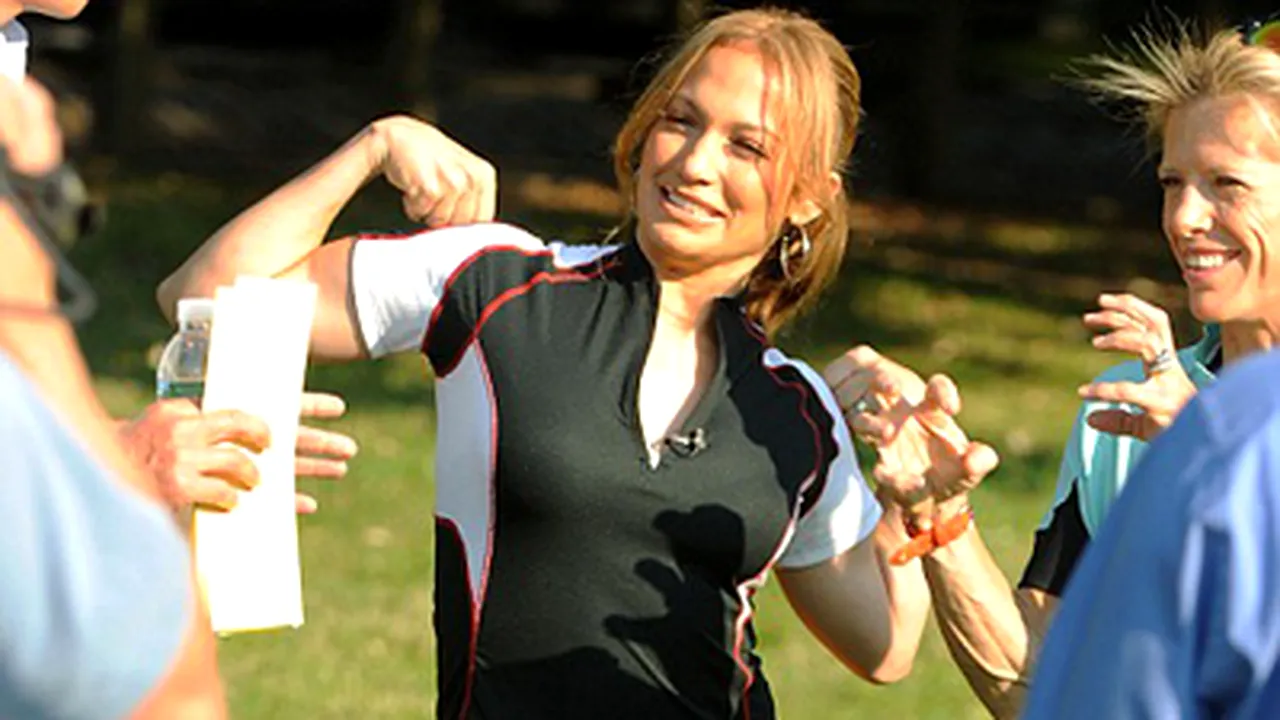 Jennifer Lopez a început antrenamentele pentru triatlon