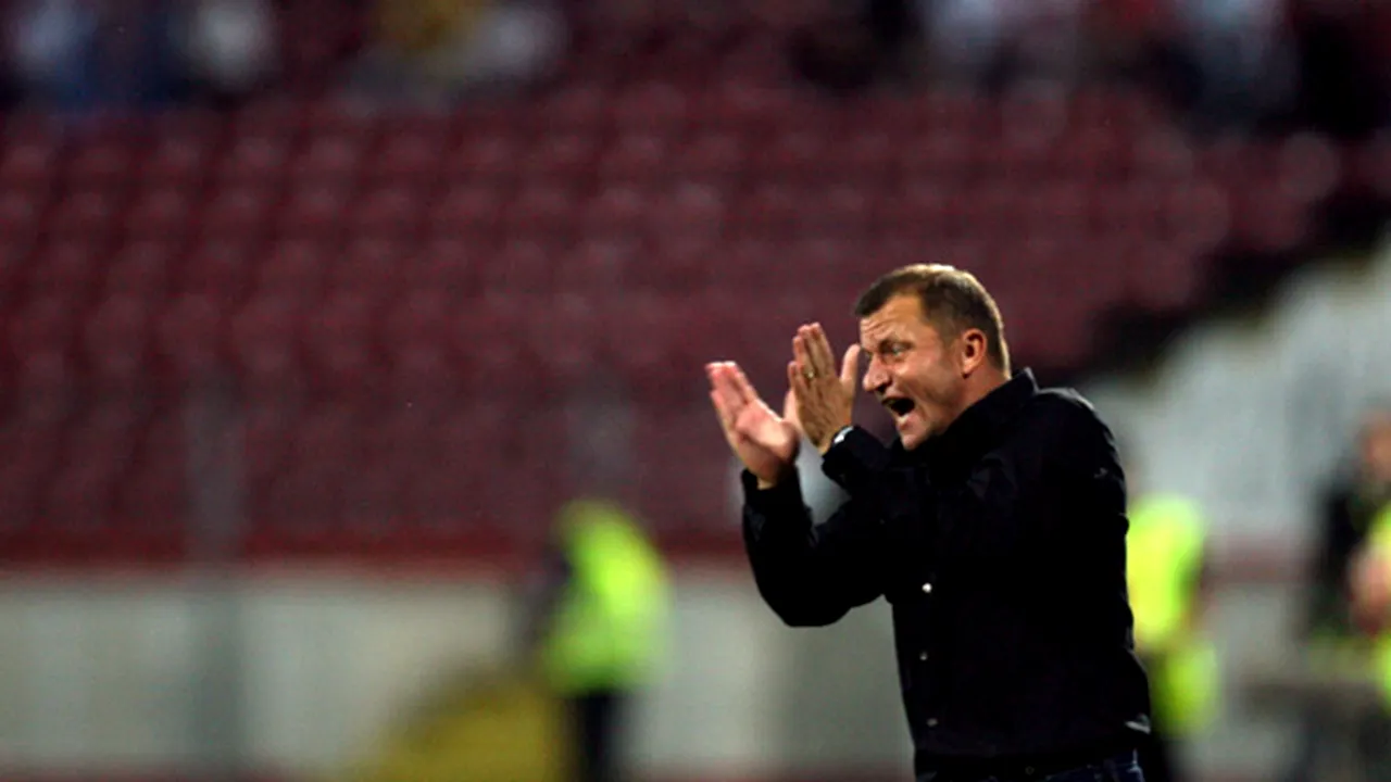 Dorinel Munteanu: Îmi doresc mai mult decât orice să câştig meciul cu Poli Iaşi