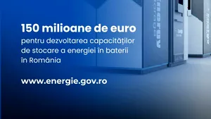 România alocă 150 de milioane de euro pentru dezvoltarea capacităților de stocare a energiei în baterii