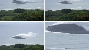 Cea mai nou insulă din lume s-a format în Japonia. Ea a apărut în urma unei serii de erupţii