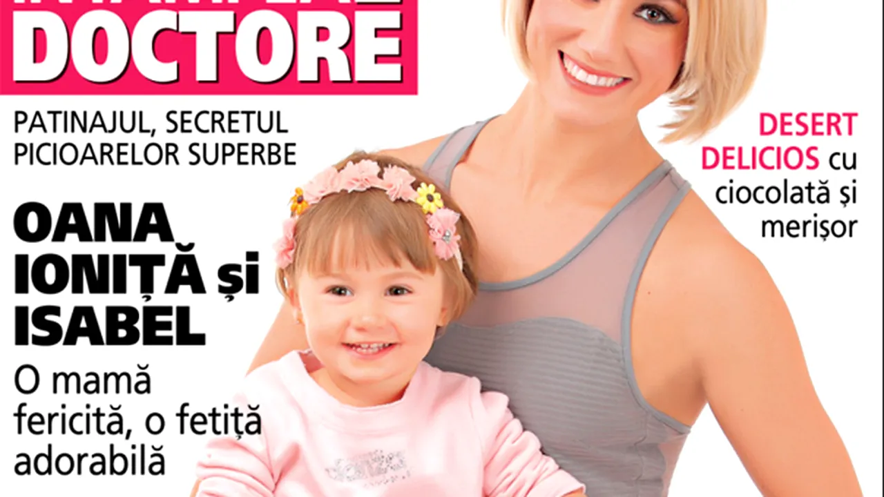 Oana Ioniţă, primul pictorial împreună cu fetiţa ei, Isabel