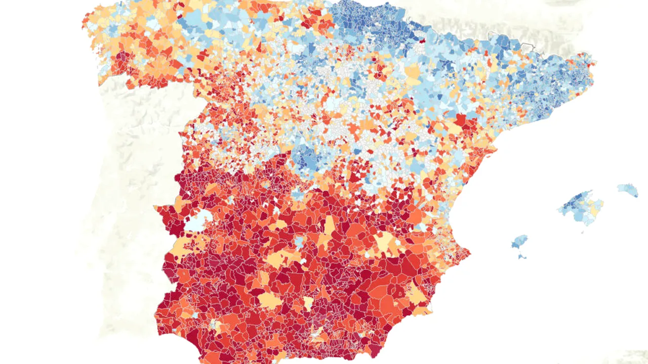 Cele mai bogate și cele mai sărace localități din Spania. Care e venitul mediu al familiilor spaniole