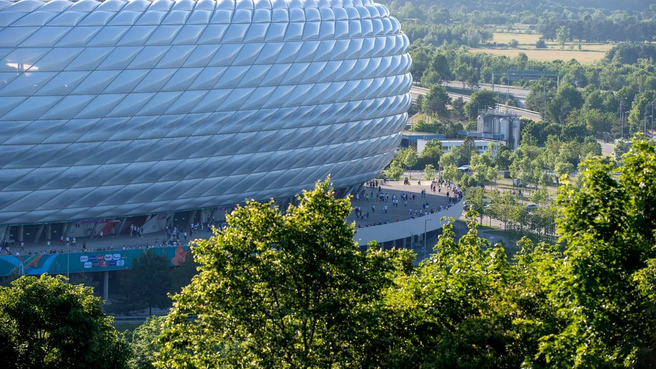 Euro 2020. UEFA a interzis iluminarea stadionului din München în culorile curcubeului la meciul Germania - Ungaria