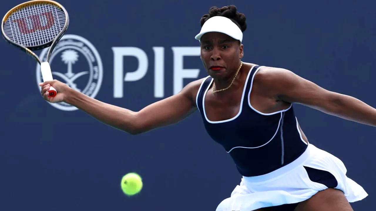 Venus Williams scrie istorie la Washington Open la 45 de ani