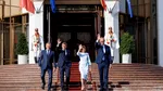 Ziua Independenței Republicii Moldova | Macron, Merz și Tusk sunt la Chișinău. Cei trei lideri europeni au susținut o conferință de presă alături de Maia Sandu