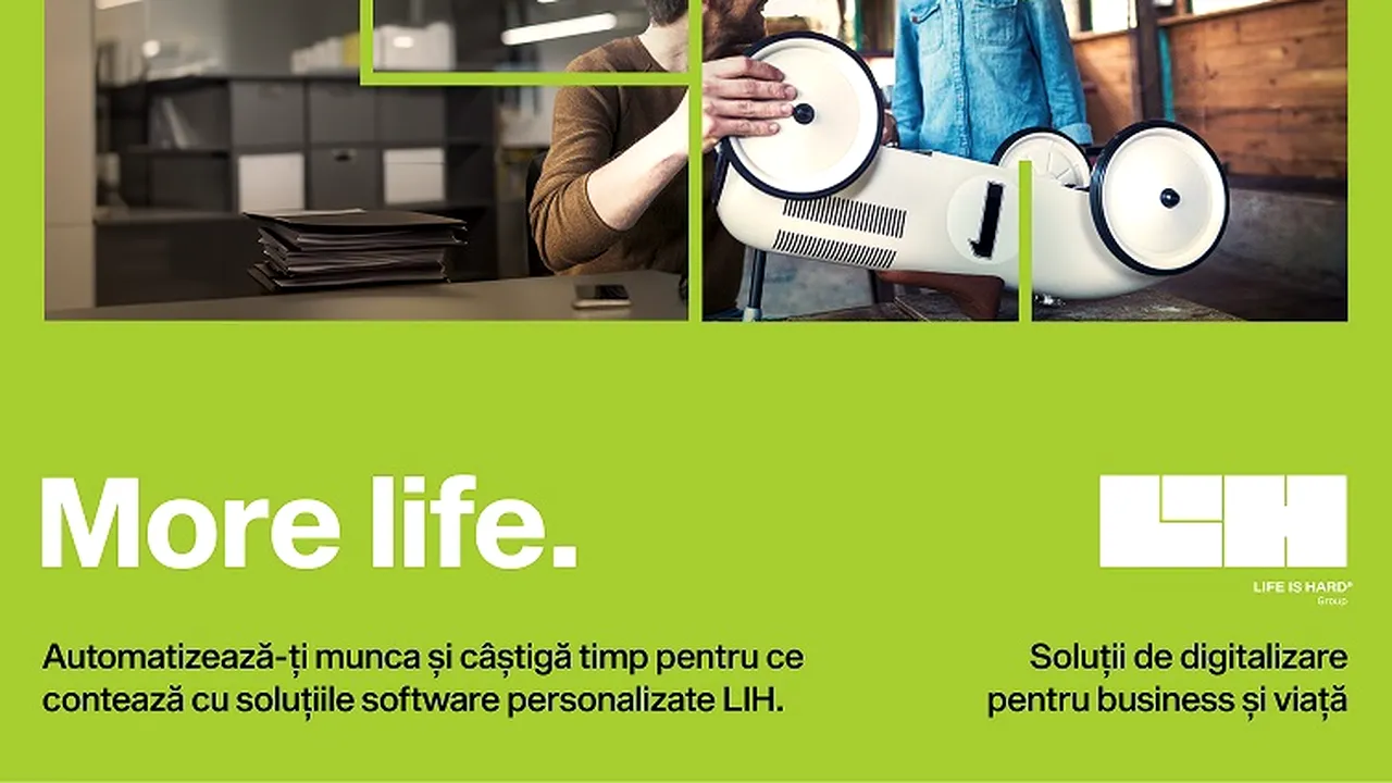 LIFE IS HARD are o nouă identitate de brand: MORE LIFE
