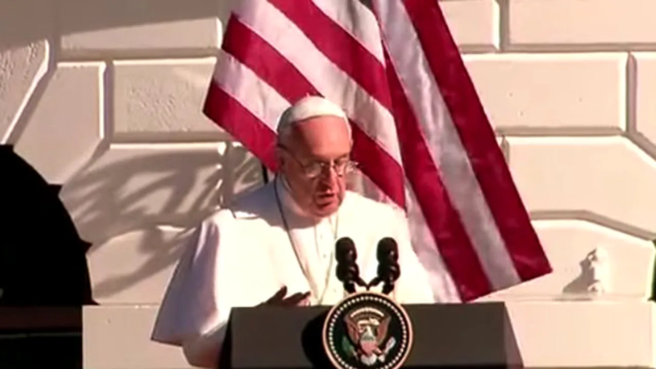 Papa Francisc îndeamnă Statele Unite să renunţe la aplicarea pedepsei capitale