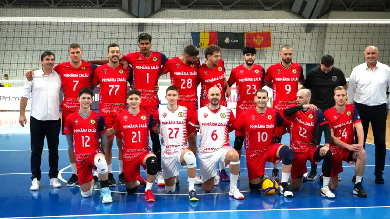 SCM Zalău domină echipa ideală a etapei a 2-a din Divizia A1 la volei masculin