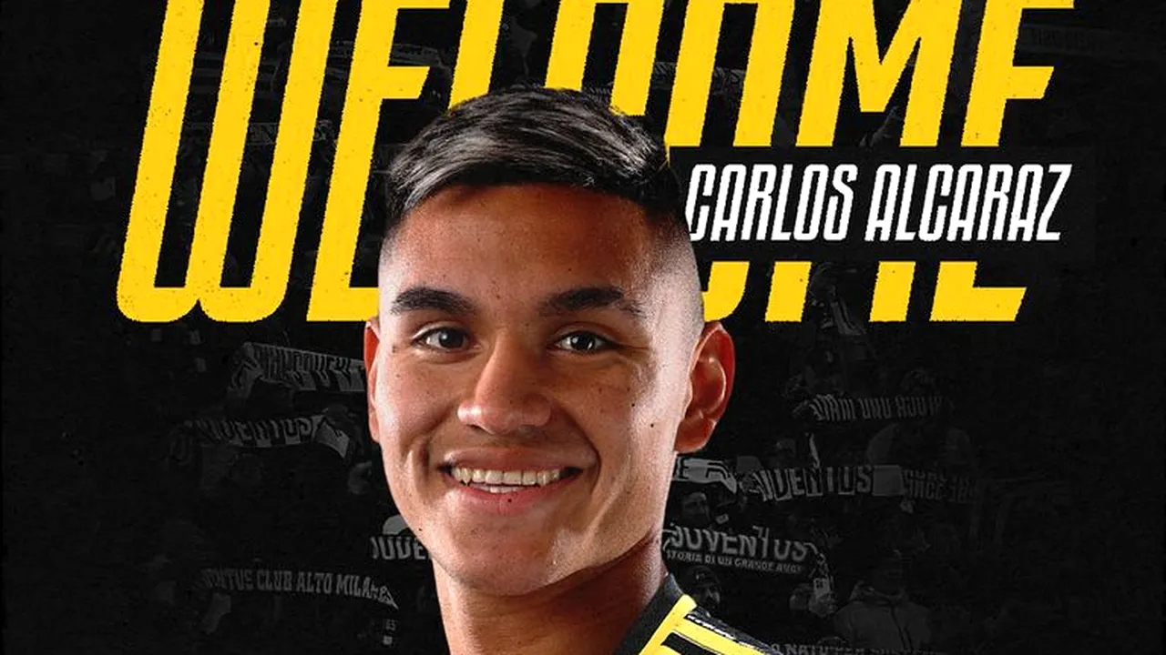 Carlos Alcaraz a semnat cu Juventus Torino