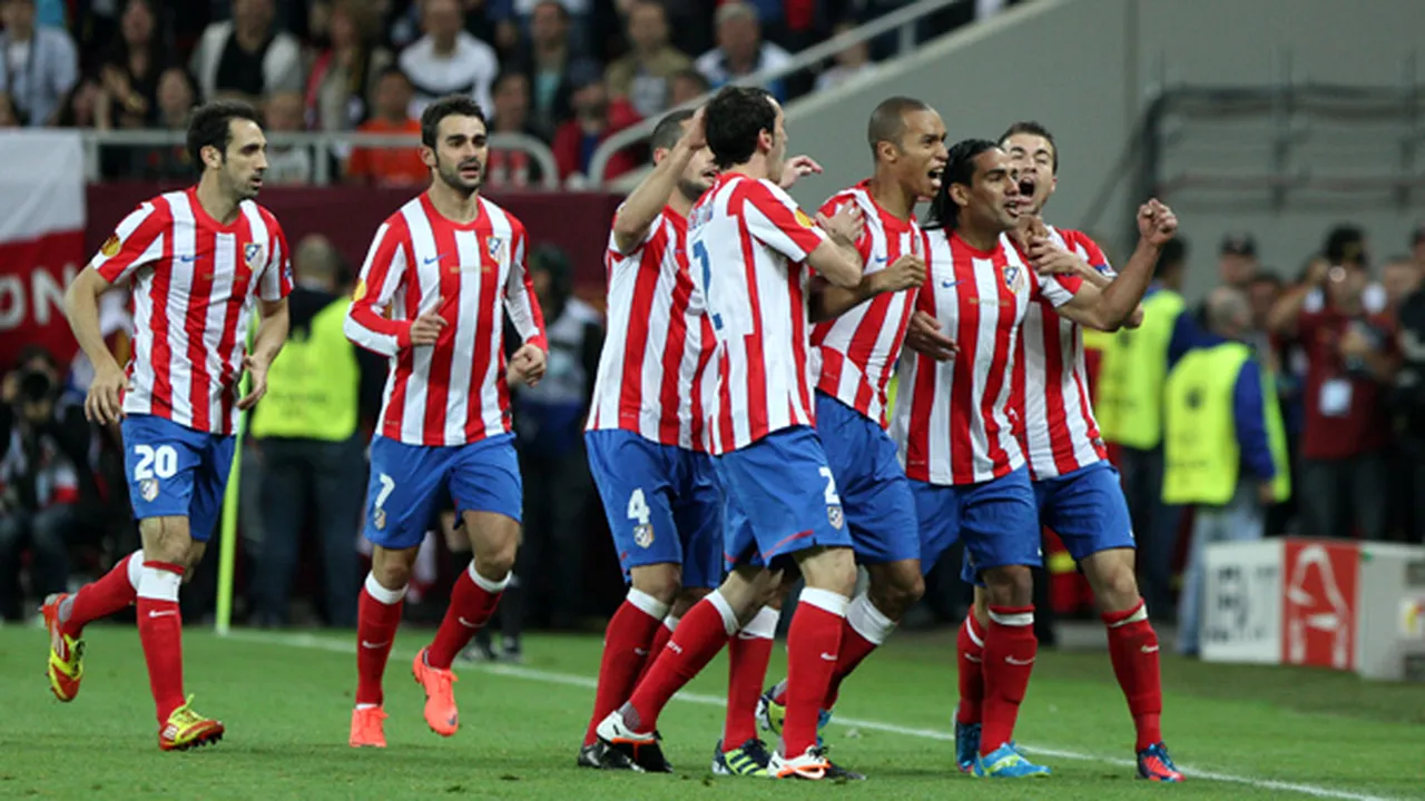 Atletico Madrid la al patrulea trofeu european din istorie