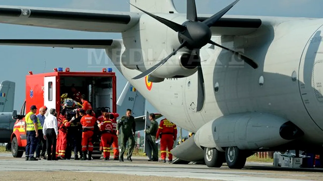 TRAGEDIA DIN MUNTENEGRU: Imagini de la sosirea în ţară a răniţilor - VIDEO, GALERIE FOTO