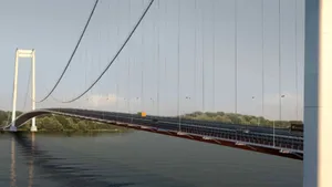 Minunea românească intră în linie dreaptă. Va fi montat tablierul metalic la podul de peste Dunăre de la Brăila