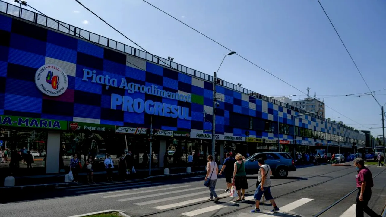 O parte din Piața Progresul, vizată pentru demolare la 15 ani de la construire