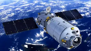 IMAGINILE ZILEI | SPECTACOL INEDIT OFERIT DE PRĂBUŞIREA NECONTROLATĂ A STAŢIEI SPAŢIALE TIANGONG-1  