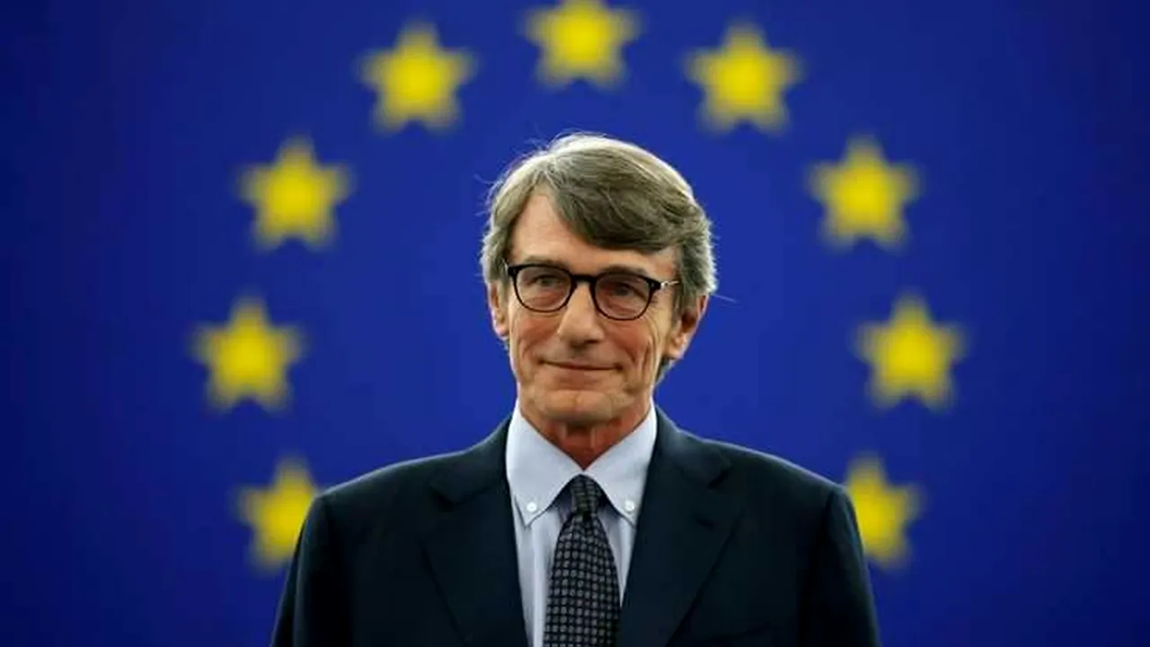 A murit preşedintele Parlamentului European. Italianul David Sassoli avea 65 de ani