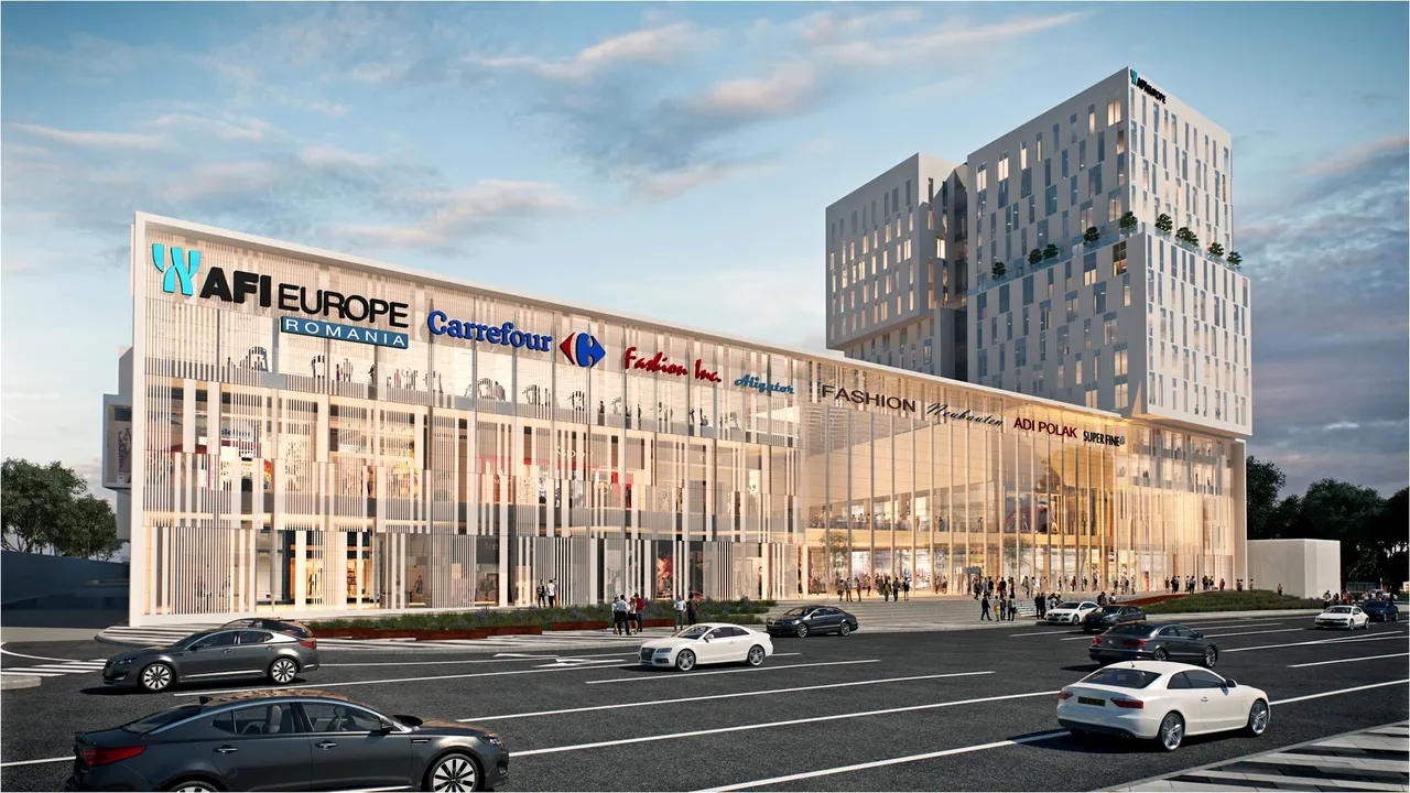 Un nou mall se va construi în România. AFI a primit aprobare de la Protecţia Mediului