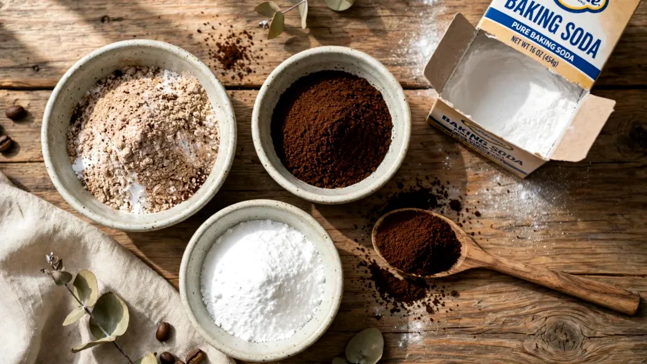 Amestecul de cafea măcinată și bicarbonat de sodiu: la ce folosește și când este recomandat