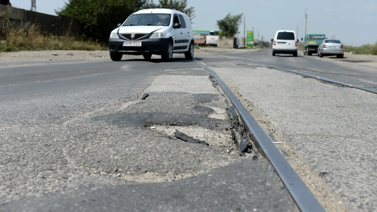 CNAIR: Lucrările pe loturile 1 şi 2 ale centurii Sud din Bucureşti sunt sub graficul din contract