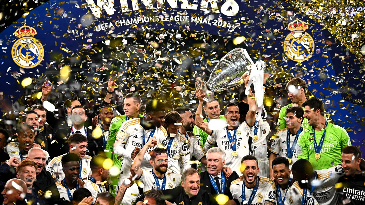 Real Madrid câştigă Liga Campionilor pentru a 15-a oară, după ce a învins Borussia Dortmund 