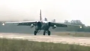 Un avion de tip Sukhoi-25UB s-a PRĂBUŞIT în regiunea Stavropol din Rusia