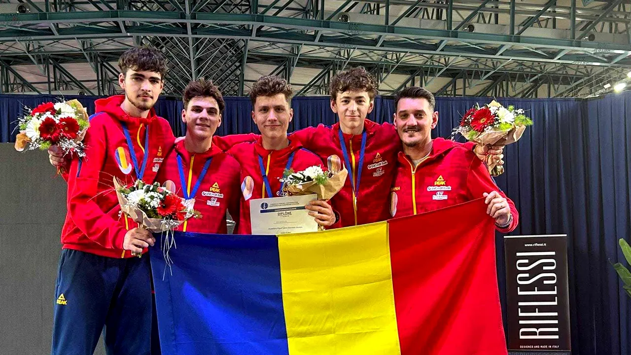 România, din nou campioană europeană la sabie pe echipe