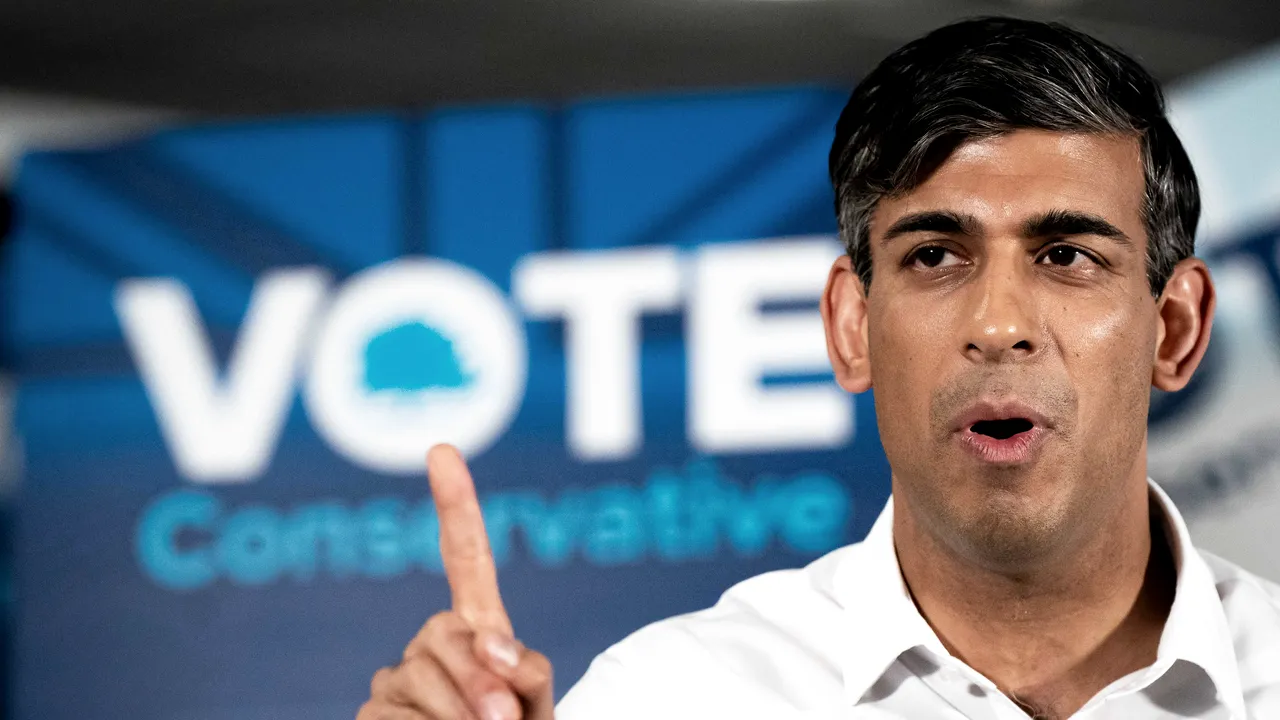 Sondajele britanice indică un dezastru electoral pentru conservatorii premierului Rishi Sunak