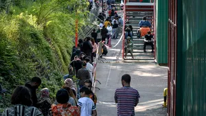 Coadă de peste un kilometru pentru alimente gratuite, în bogata Geneva