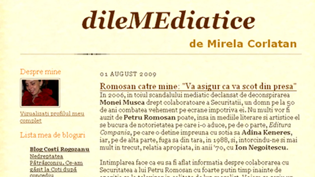 Mirela Corlăţan: 