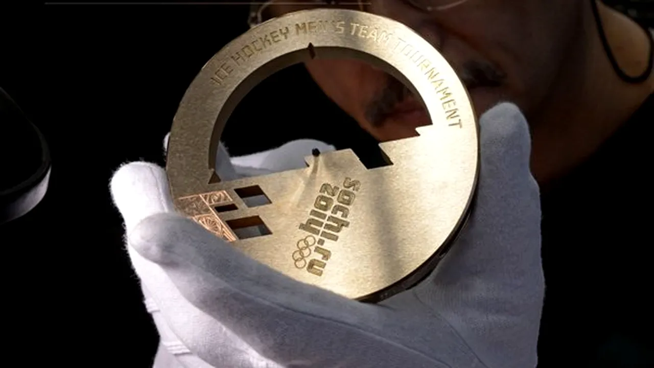 Medalii cu fragmente de meteorit, pentru campionii olimpici de la Soci