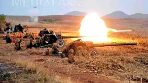 Phenianul va efectua marţi manevre cu muniţii de război în apropierea frontierei maritime cu Sudul