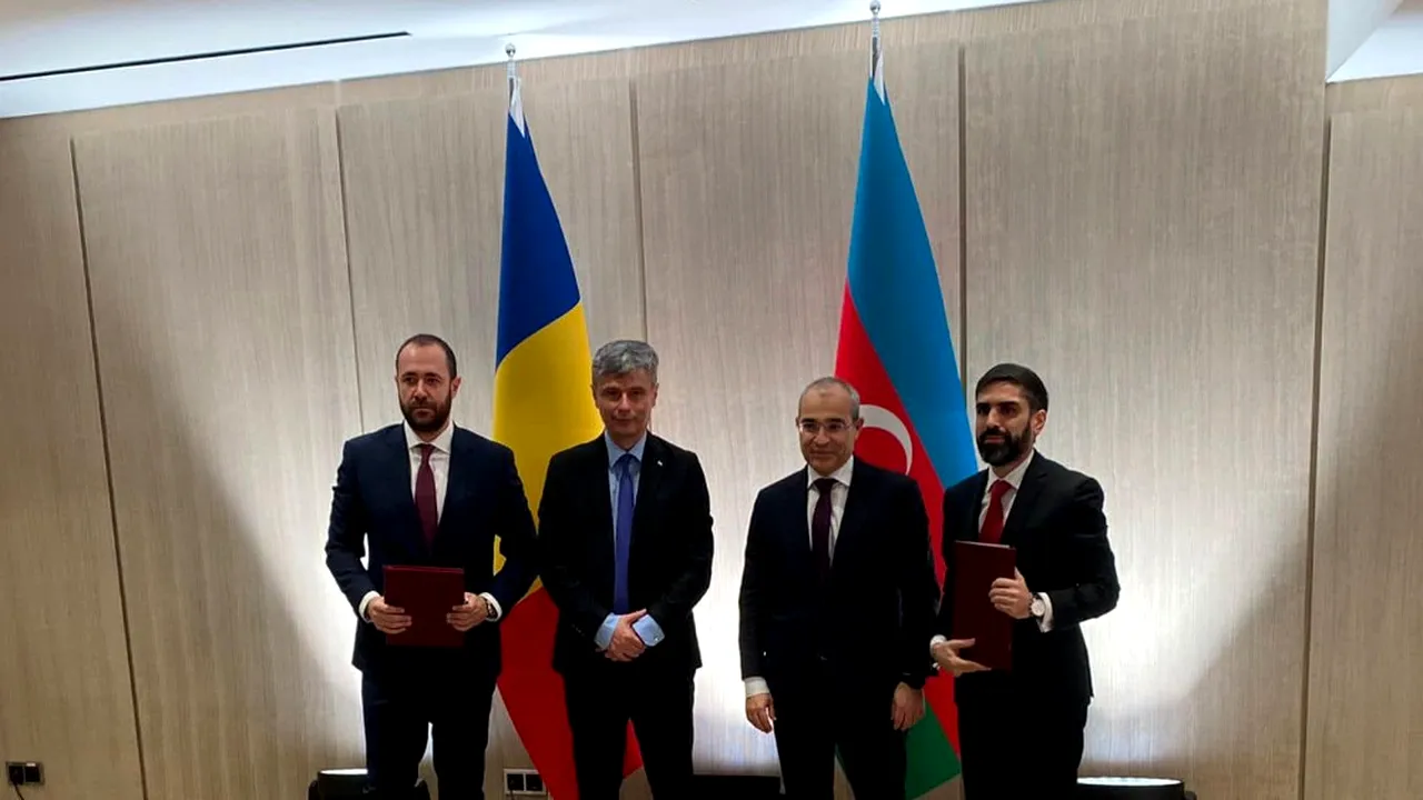 Romgaz şi Socar Trading au semnat un nou contract pentru livrarea de gaze naturale azere în România