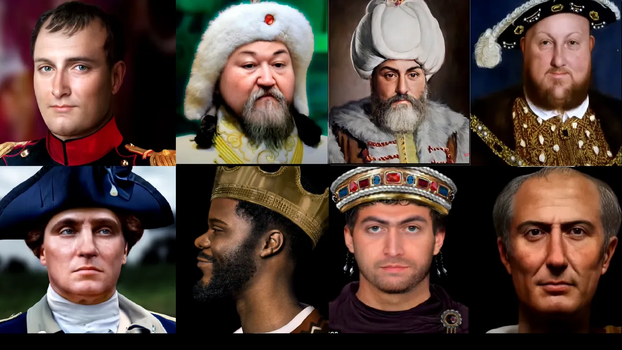 Mulţumită digitalizării, pentru prima oară îi poţi vedea pe Cleopatra, Henry al VIII-lea şi pe Napoleon readuşi la viaţă