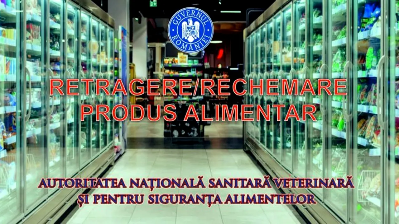 ANSVSA: Lot de salată de icre cu hering, retras din magazinele Profi în urma contaminării cu Listeria