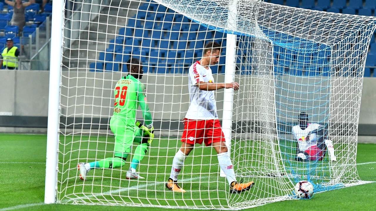 CS Universitatea Craiova a fost eliminată din Europa League, după un egal cu Leipzig