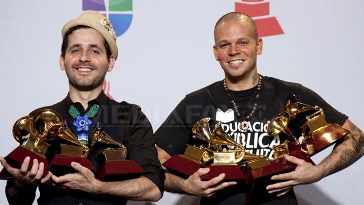 Premiile Latin Grammy 2011: Formaţia care a câştigat nouă trofee - VIDEO