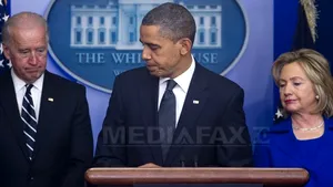 Joe Biden şi Hillary Clinton, posibili candidaţi la succesiunea lui Obama, au luat micul dejun împreună