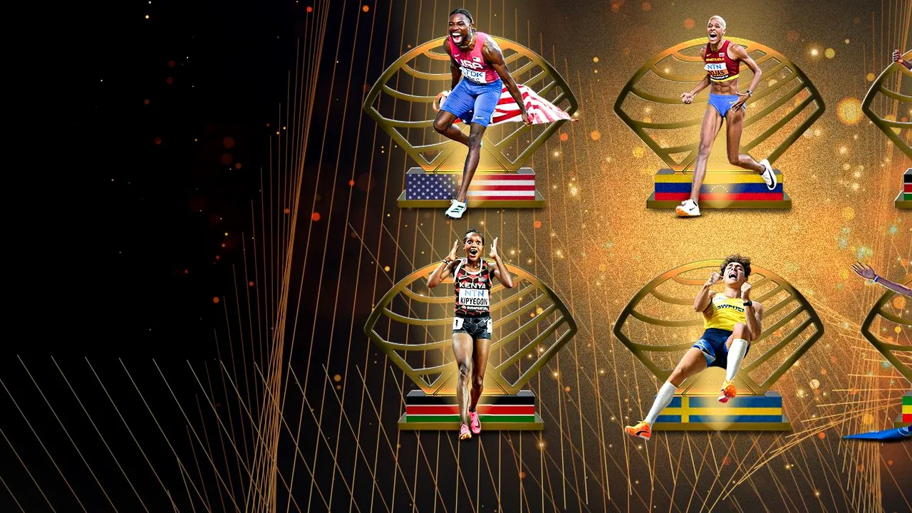 Kipyegon şi Lyles printre cei şase câştigători ai premiilor World Athletics