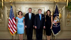 Klaus Iohannis a participat la recepţia oferită de Donald Trump demnitarilor prezenţi la Adunarea Generală ONU