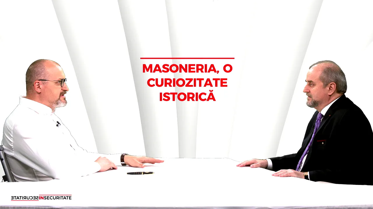 Stelian Nistor, Suveran Mare Comandor al Supremului Consiliu al Ritului Scoţian Antic şi Acceptat din România, invitat în emisiunea „InSecuritate”: „Nu veniţi în Masonerie ca să vă facă miniştri, pentru că nu este un partid aflat mereu la putere!” / ,„S-a făcut temniţă în ţara asta numai pentru calitatea de mason”