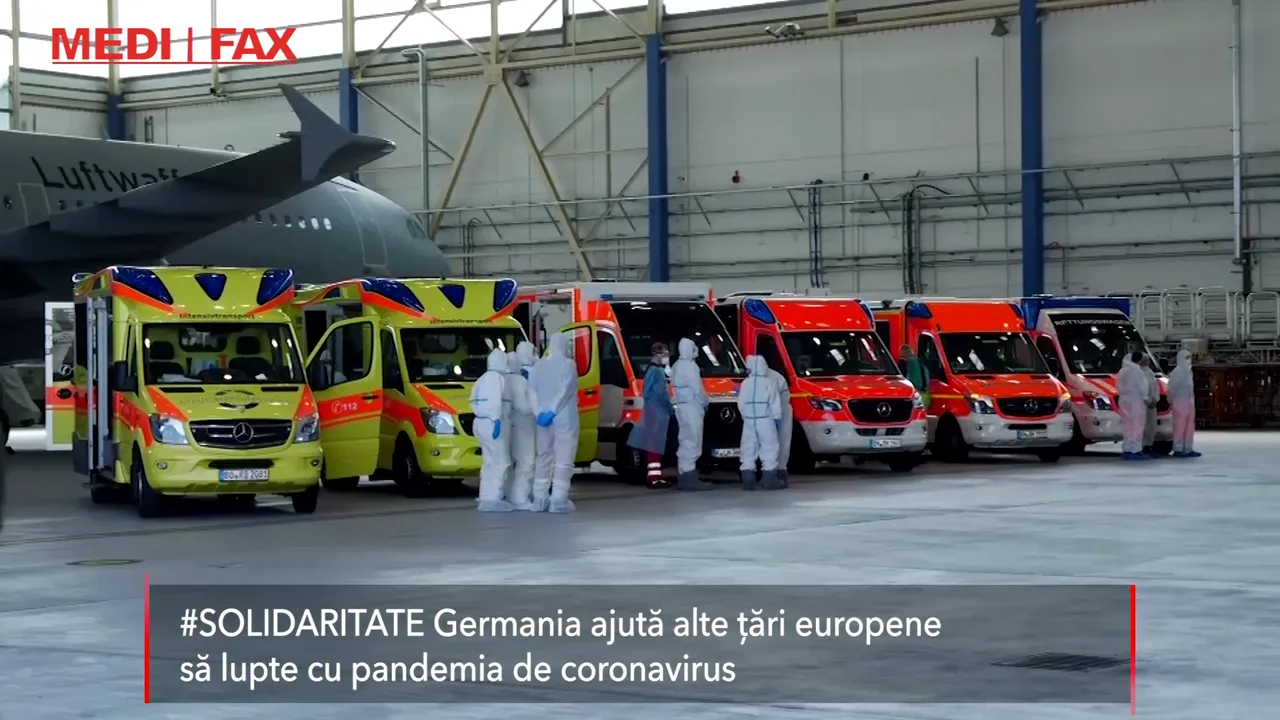 Germania luptă împotriva coronavirusului şi peste graniţe, în statele europene grav afectate: „Am simţit recunoştinţa” 