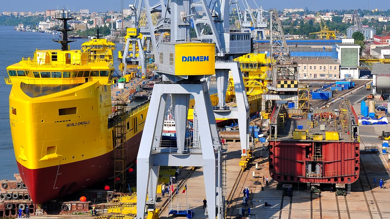 INTERVIU | René Berkvens,CEO Damen Group: La Mangalia vrem să construim nave mai mari/ Ce spune despre construcţia noii flote a marinei militare