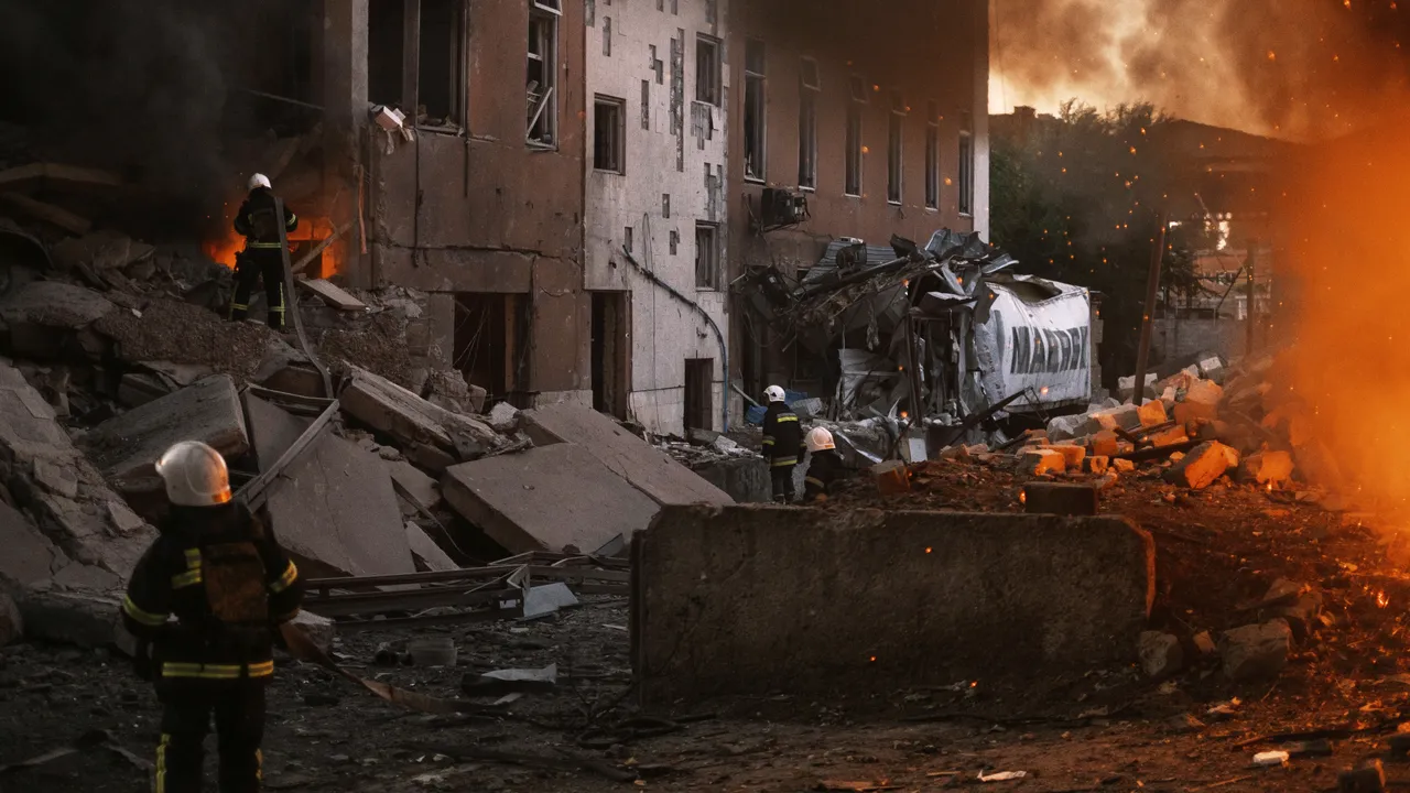 ​Ucraina. Explozii şi într-un oraş din Ucraina în mare parte neatins de bombardamente până acum