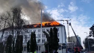 Care a fost cauza incendiului de la Palatul Administrativ din Suceava. Ce au descoperit anchetatorii