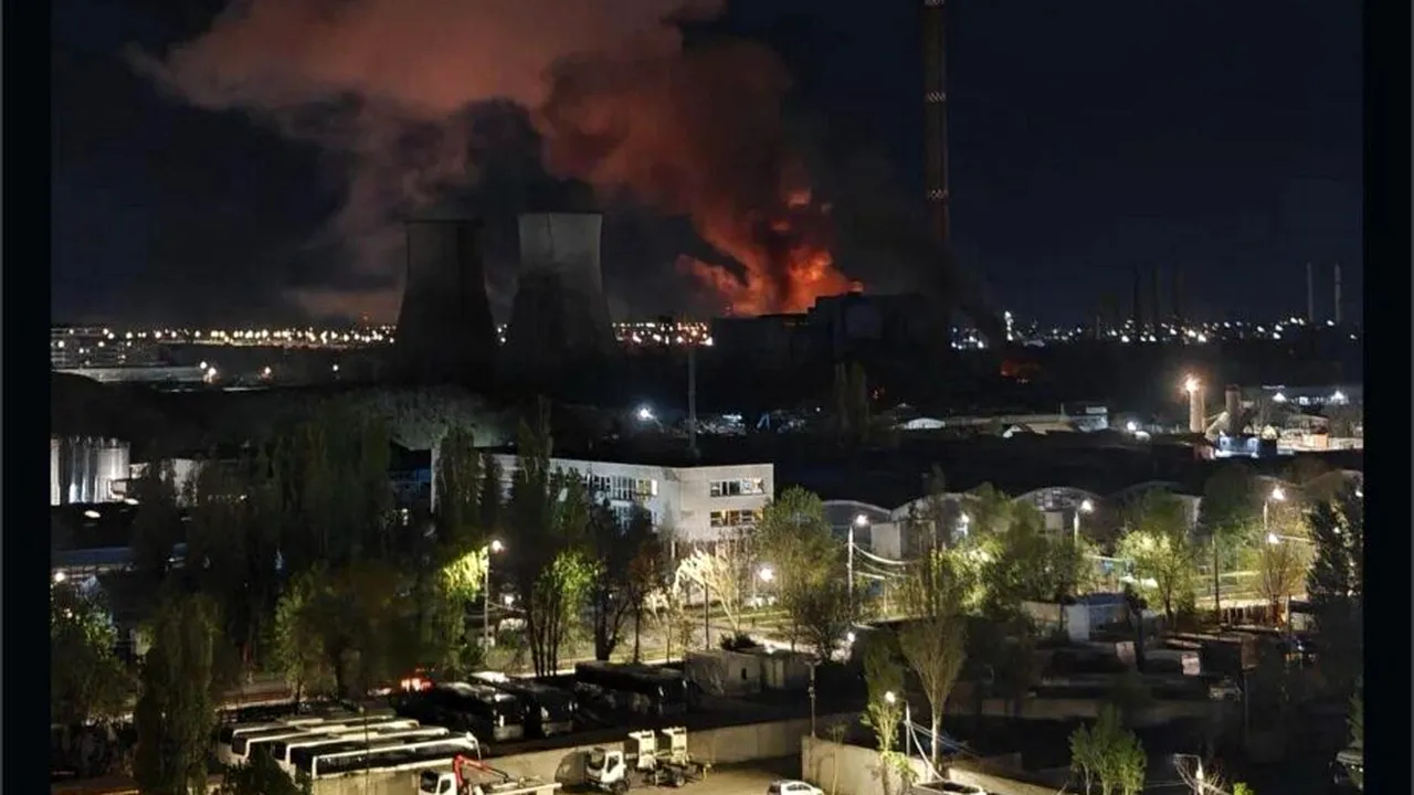 Incendiul de la CET București Vest. ELCEN: Fără impact asupra alimentării cu energie electrică