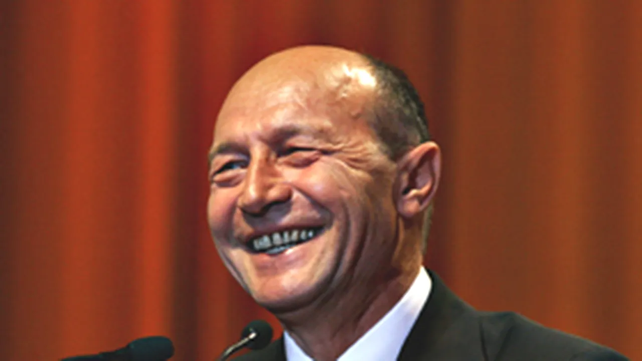 President Traian Basescu Attends Ceremony In SE Romania