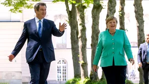 Angela Merkel îşi pregăteşte succesorul? Cancelarul Germaniei s-a întâlnit ieri cu bavarezul Markus Söder