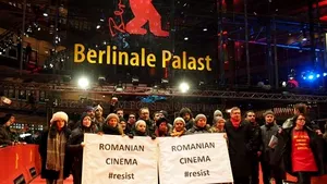 VIDEO Protestul cineaştilor români la Berlinale 2017: 