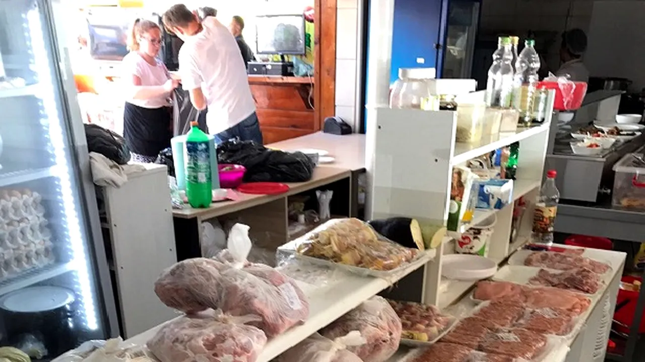 FOTO | Protecţia Consumatorilor a controlat agenţii economici din zona unde va avea loc festivalul NEVERSEA: Bucătării lângă haznale şi zeci de alte nereguli
