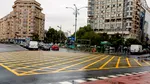 Fluidizarea traficului în Capitală: marcaj galben „Nu blocați intersecția” la Piața Victoriei