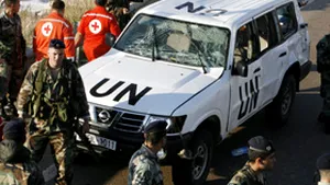 Un vehicul al FINUL, ţinta unei explozii puternice